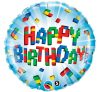 Happy Birthday Pads Folienballon 46 cm