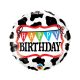 Happy Birthday Cow, Kuh Folienballon 46 cm