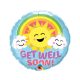 Sonne Gute Besserung Sunny Folienballon 46 cm