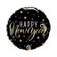 Neujahr Happy New Year Stars Folienballon 46 cm