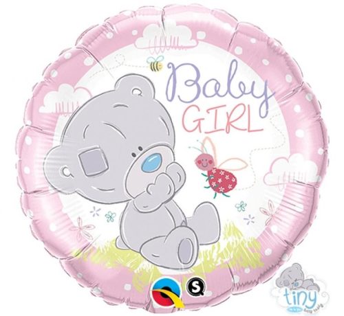 Baby Girl Teddy Folienballon 46 cm