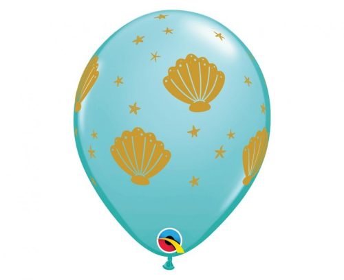 Sea Shell, Muschel Ballon, Luftballon 6 Stück 11 Zoll (28 cm)