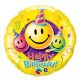 Happy Birthday Smiles Folienballon 46 cm