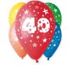 Happy Birthday 40 Star Ballon, Luftballon 5 Stück 12 inch (30cm)