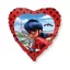 Miraculous Geschichten von Ladybug und Cat Noir Miraculous, Herz Folienballon 46 cm (WP)