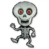 Halloween Smile Skelett Folienballon 101 cm (WP)