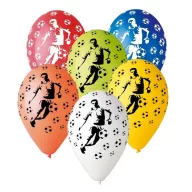 Fußball Soccer Ballon, Luftballon 5 Stück 12 Zoll (30 cm)