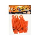 Halloween Pumpkin Kürbisballon, 3er-Set mit Band, 18 Zoll (45 cm)