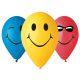 Lächeln Smileys Ballon, Luftballon 5 Stück 12 Zoll (30 cm)