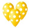 Yellow Dots, Gelb Ballon, Luftballon 5 Stück 12 Zoll (30 cm)