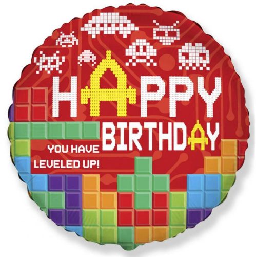 Lego Muster Happy Birthday Bricks Folienballon 48 cm