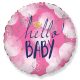 Baby Hello Girl Folienballon 48 cm