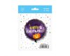 Happy Halloween Purple Folienballon 48 cm