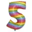 Nummer Pop It Nummer 5 Folienballon 69 cm (WP)