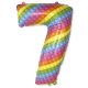 Nummer Pop It Nummer 7 Folienballon 69 cm (WP)