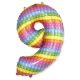 Nummer Pop It Zahl 9 Folienballon 69 cm (WP)