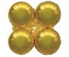 Goldener Folienballon Halter 90 cm (WP)