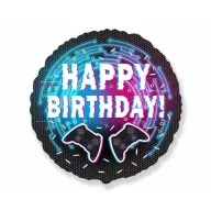 Gamer Happy Birthday Controller Folienballon 46 cm (WP)