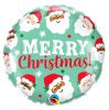 Weihnachten Santas i Folienballon 46 cm