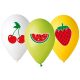 Fruits, Obst Ballon, Luftballon 5 Stück 13 Zoll (33 cm)