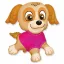 Hund Puppy Folienballon 36 cm (WP)