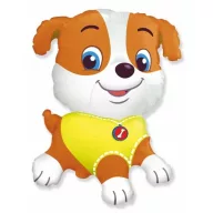 Hund Bulldog Folienballon 36 cm (WP)