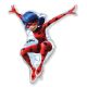 Miraculous Geschichten von Ladybug und Cat Noir Marinette Folienballon 36 cm (WP)