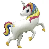 Einhorn Rainbow Folienballon 36 cm (WP)