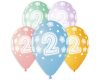 Happy Birthday 2 Star Ballon, Luftballon 5 Stück 13 inch (33 cm)