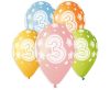 Geburtstag Star Happy Birthday 3 Ballons, 5er Pack 13 Zoll (33 cm)