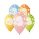 Happy Birthday 3 Star Ballon, Luftballon 5 Stück 13 inch (33 cm)