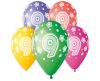Happy Birthday 9 Star Ballon, Luftballon 5 Stück 13 inch (33 cm)