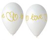 Liebe White Ballon, 5 Stück 13 Zoll (33 cm)