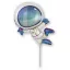Platz Astronaut Schiff Folienballon 36 cm (WP)