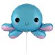 Tintenfisch Happy Folienballon 36 cm ((WP)))))