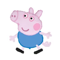 Peppa Wutz Blue Folienballon 36 cm (WP)