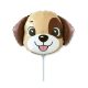 Hund Brown Folienballon 36 cm (WP)
