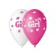 Baby Girl Ballon, Luftballon 5 Stück 13 inch (33 cm)