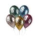 Afrikanisch Animals Shiny, Tiere Ballon, Luftballon 5 Stück 13 Zoll (33 cm)