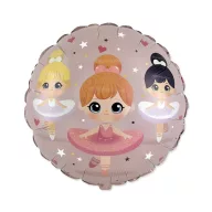 Balett Trio Ballerina Folienballon 45 cm (WP)