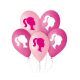 My Pink World Ponytail, Prinzessin Ballon, Luftballon 5 Stück 12 Zoll (30 cm)