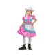 Farbe Elegant Cowgirl Kostüm 120/130 cm