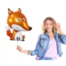 Tiere Sitting Fuchs Folienballon 62 cm