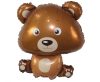 Bär Brown Teddy Folienballon 60 cm