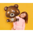 Bär Brown Teddy Folienballon 60 cm