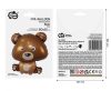 Bär Brown Teddy Folienballon 60 cm