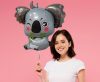 Tiere Grey Koala Folienballon 66 cm