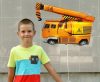 Wagen Crane Kranfolienballon 65 cm