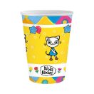 Katze Kitty Kitten Pappbecher 6 Stück 250 ml