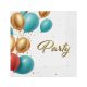 Party Balloon Serviettenset 20 Stück, 33x33 cm